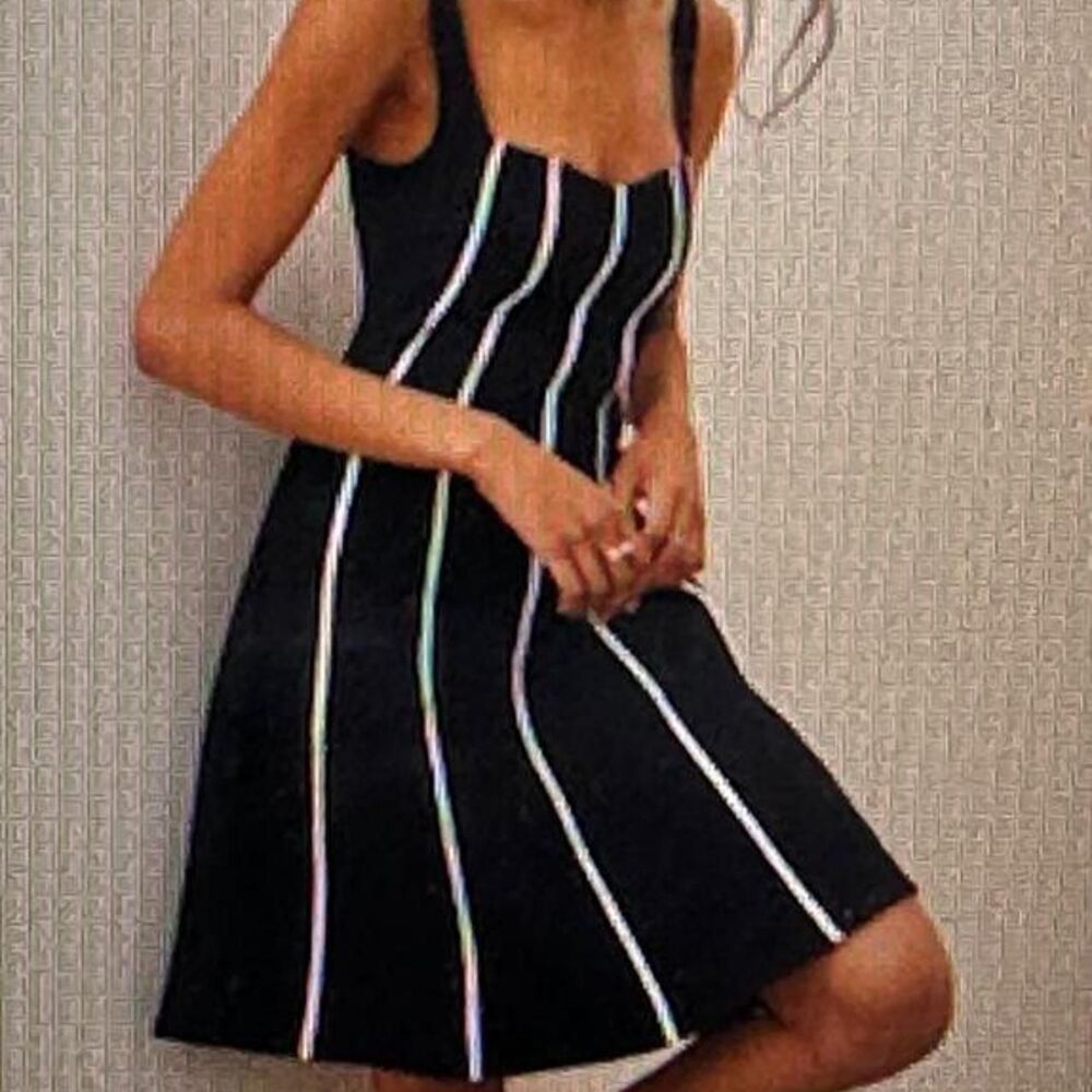 Anthropologie Maeve black dress